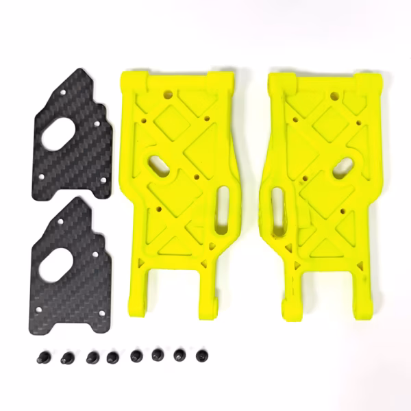 kkpit kone hi vis rear suspension arms & carbon fiber reinforcements