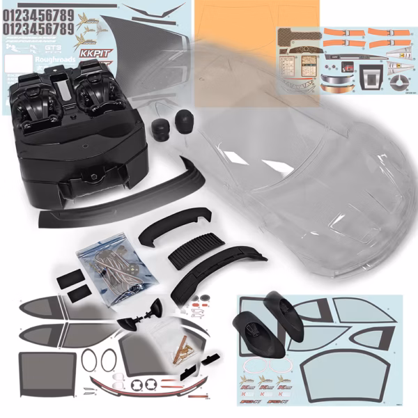 KKPIT KRL XNR Clear Body Combo Kit