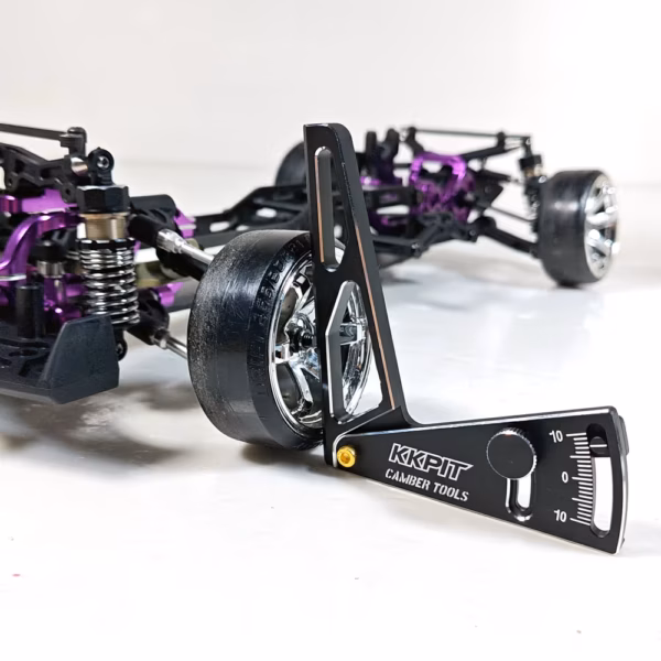 fully adjustable pro camber gauge for all scale cars
