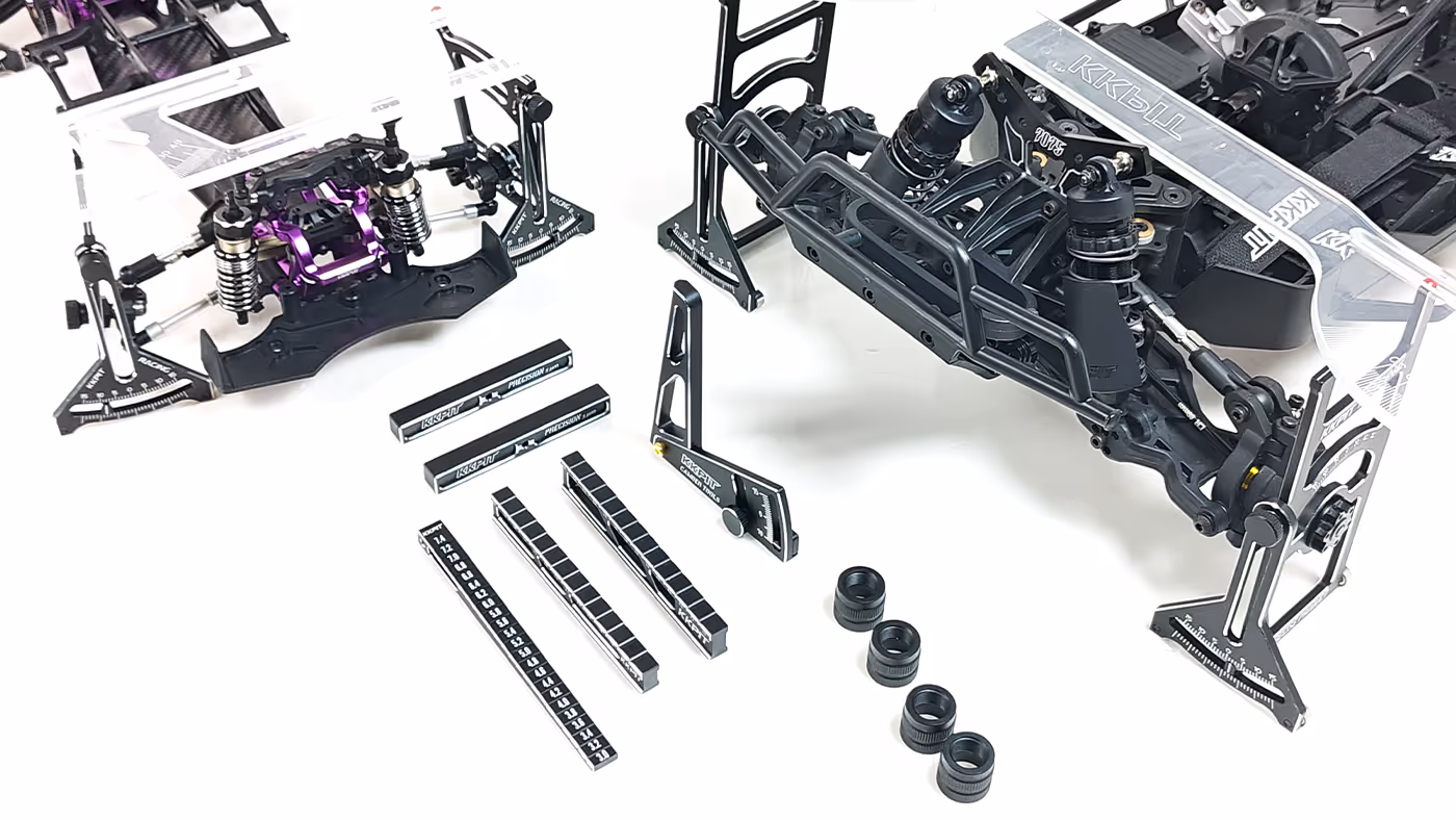 kkpit setup system for 1/10 on road cars (4mm axle)