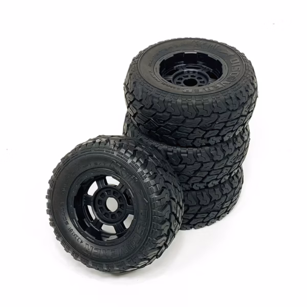 KKPIT 1:10 108mm Short Course Rad Discovery Reifen & Aegis Felge 17mm Sechskantnabe