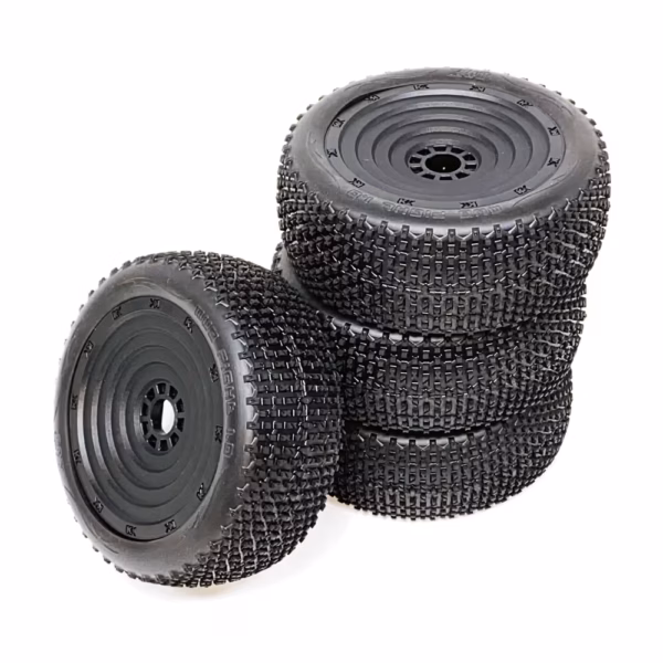 KKPIT 1/8 Scale Buggy Wheel Track Tire Mudfighter B 17mm Hub