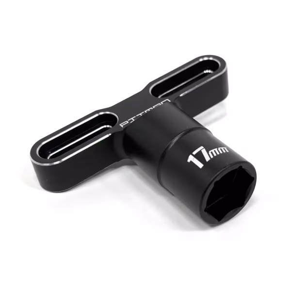 kkpit aluminum 17mm wheel nut wrench 7075t6