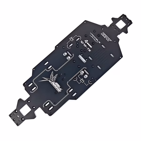 kkpit krl xnr alloy chassis plate