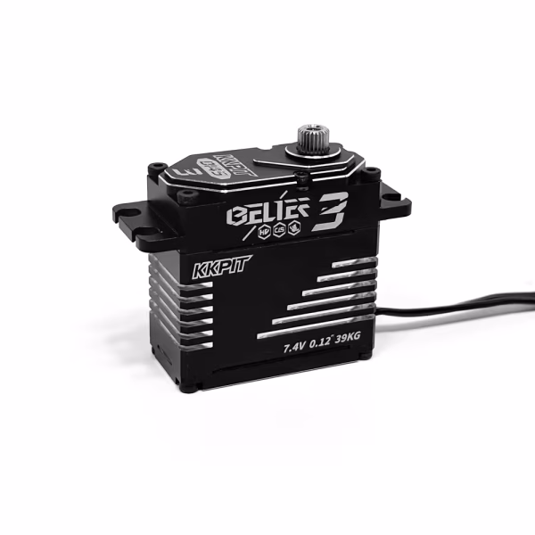 kkpit belief3 1/8 1/7 & 1/5 scale rc ip67 competition grade 44kg high torque servo