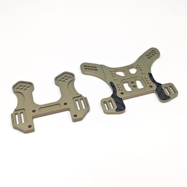 kyosho inferno mp11 hard anodized front shock tower (replaces if704)